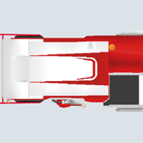 Indicatore corsia a laser